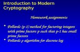 Introduction to Modern Cryptography        Homework assignments