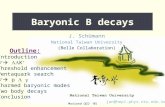 Baryonic B decays