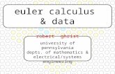 euler  calculus  & data