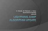 Lightning Jump Algorithm Update