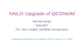 NNLO Upgrade of QCDNUM