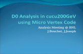 D0 Analysis in cucu200GeV using Micro Vertex Code