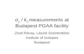 σ γ  /  k 0  measurements  at Budapest PGAA facility
