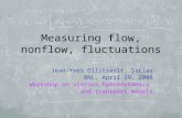 Measuring flow, nonflow, fluctuations