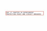 DAY 17 CHAPTER 28 OVERCURRENT PROTECTION FUSES AND CIRCUIT BREAKERS