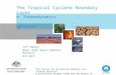 The Tropical Cyclone Boundary Layer 4: Thermodynamics