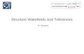 Structure Wakefields and Tolerances