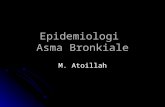 Epidemiologi  Asma Bronkiale