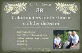 Calorimeters for the linear collider detector