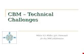 CBM – Technical Challenges