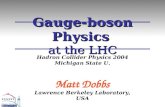 Gauge-boson Physics at the LHC