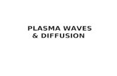 PLASMA WAVES & DIFFUSION