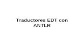 Traductores EDT con ANTLR