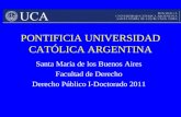 PONTIFICIA UNIVERSIDAD CATÓLICA ARGENTINA
