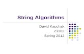 String Algorithms