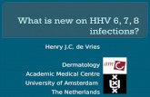 What is new on HHV 6, 7, 8 infections?
