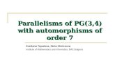 Parallelisms of PG(3,4) with automorphisms of order 7