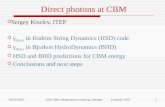 Direct photons at CBM