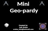 Mini  Geo- pardy