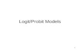 Logit/Probit Models