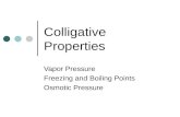 Colligative Properties