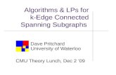 Algorithms & LPs for k-Edge Connected Spanning Subgraphs