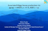 Associated Higgs boson production via gg/qq    ttH(h 0 ), t  l+X,  H(h 0 )   γγ