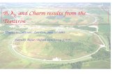 B, » B and Charm results from the Tevatron