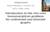 Introduction to the min cost homomorphism problem for undirected and directed graphs