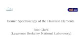 Isomer Spectroscopy of the Heaviest Elements