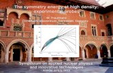 The symmetry energy at high density: experimental probes
