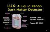 LUX : A Liquid Xenon  Dark Matter Detector
