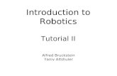 Introduction to Robotics Tutorial II