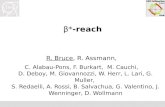 β * -reach R. Bruce , R.  Assmann ,