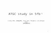 ATGC study in 5fb -1