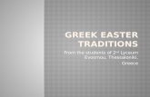 Greek Easter traditions