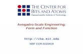 Avogadro-Scale Engineering: Form and Function cba.mit NSF CCR-0122419