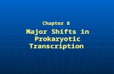 Chapter 8  Major Shifts in Prokaryotic Transcription