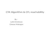 CYK Algorithm & CFL reachability