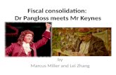 Fiscal consolidation:  Dr  Pangloss  meets Mr  Keynes