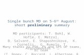 Single bunch MD on 5-6 th  August: short  preliminary  summary