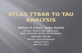 Atlas  TTbar  to Tau Analysis