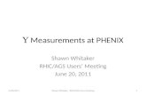 Υ  Measurements at PHENIX