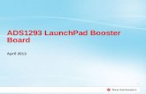 ADS1293  LaunchPad  Booster Board