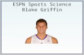 ESPN Sports Science Blake Griffin