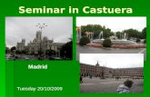 Seminar in  Castuera