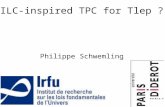 ILC-inspired TPC for  Tlep  ?