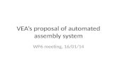 VEA’s proposal of automated assembly system