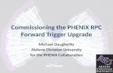 Commissioning the PHENIX RPC Forward Trigger Upgrade