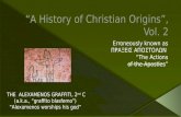 “A  History of Christian  Origins”, Vol. 2